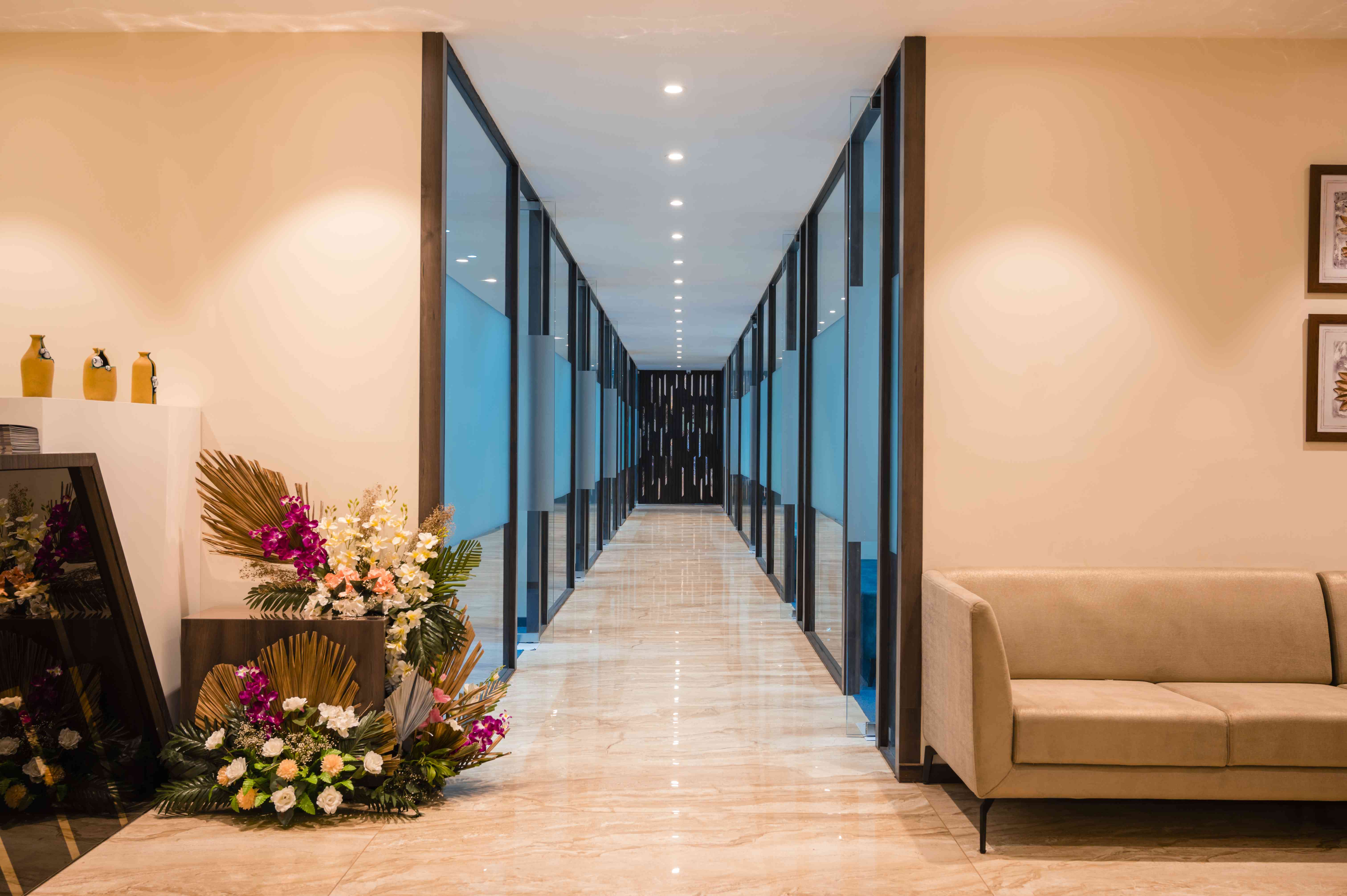 Clean and Spacious Lobby